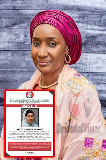 Former Humanitarian Affairs Minister, Sadiya Farouk