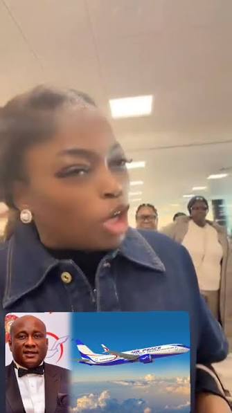 Funke Akindele and Airpeace