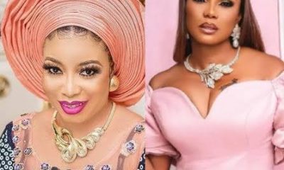 Lizzy Anjorin and Iyabo Ojo