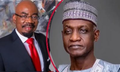 Mustafa Bello and Jim Ovia