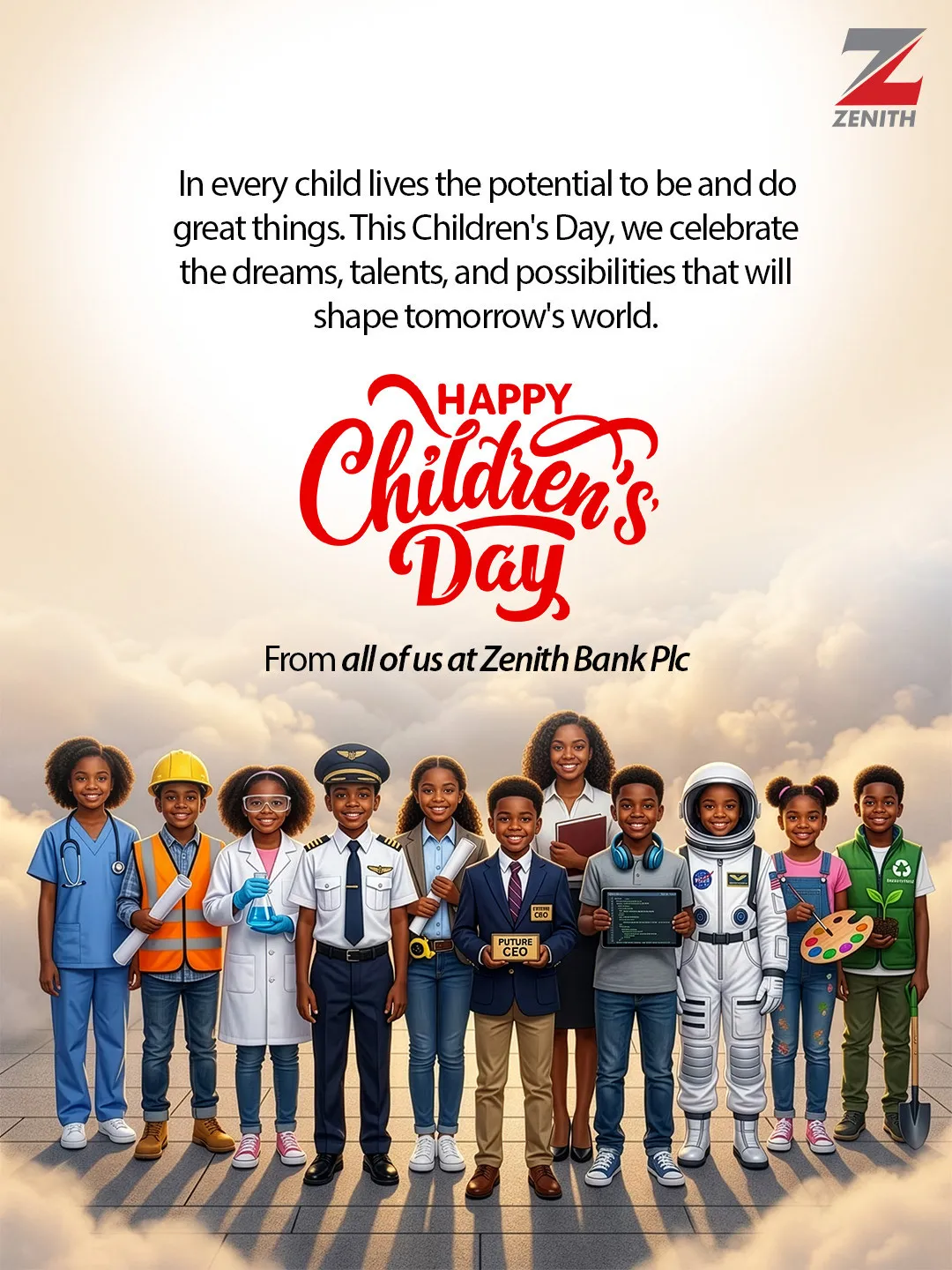 Zenith Bank Renews Commitment To Children
