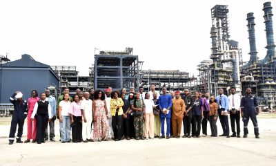 FUTO Students at Dangote Refinery