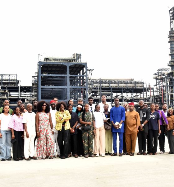 FUTO Students at Dangote Refinery