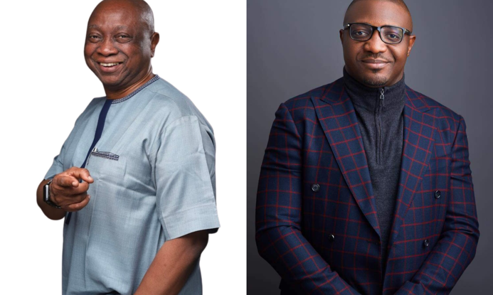 Tomi Davies and Dr Victor Afolabi
