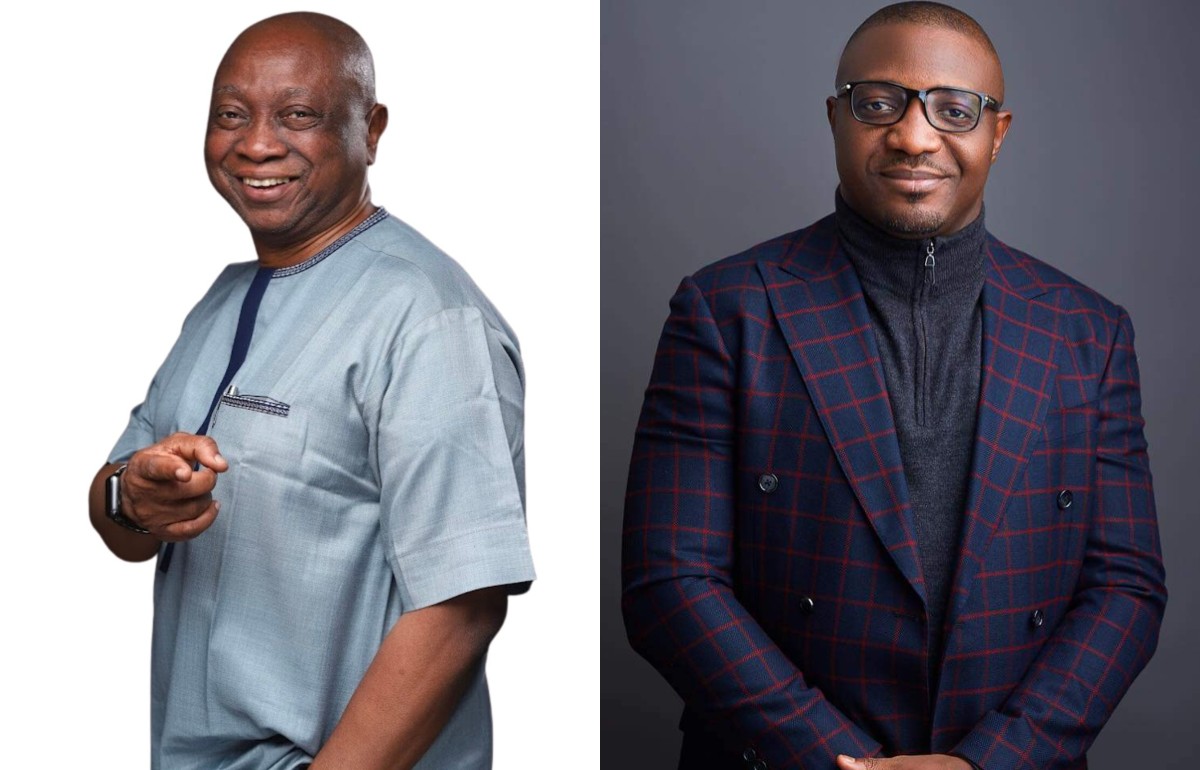 Tomi Davies and Dr Victor Afolabi