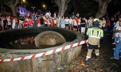 fountain collapsed