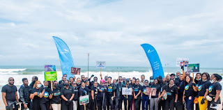 Union Bank Beach Cleanup